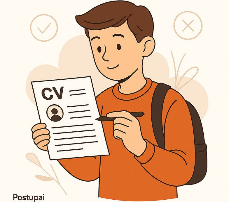 Иллюстрация к статье «Как составить идеальное резюме для поступления в зарубежный университет»