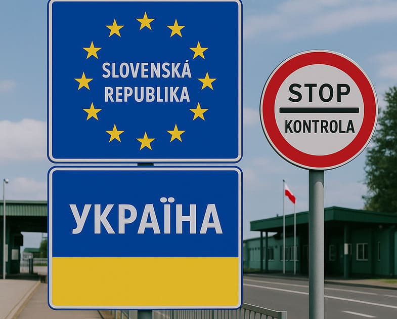 Система EES на границе Украина - Словакия