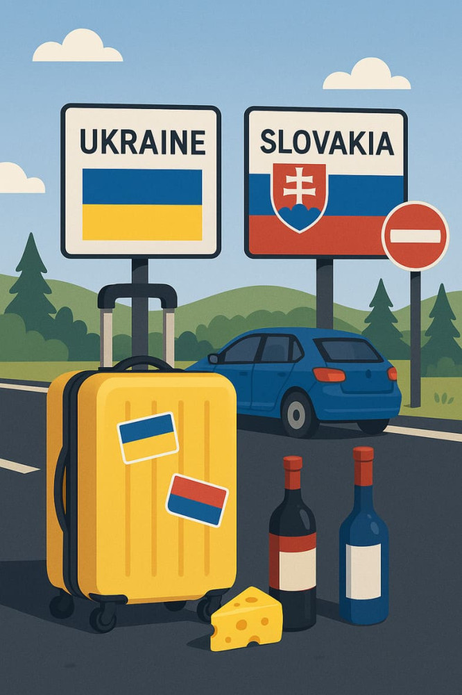 Что можно и нельзя провозить через границу Украина - Словакия в 2026 году