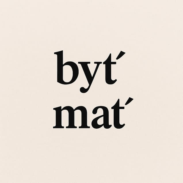 Изучение словацкого: тест по глаголам "byť" и "mať"